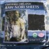 Organic Raw Nori Sheets (50/pak)