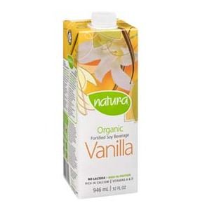 Natura soy milk vanilla
